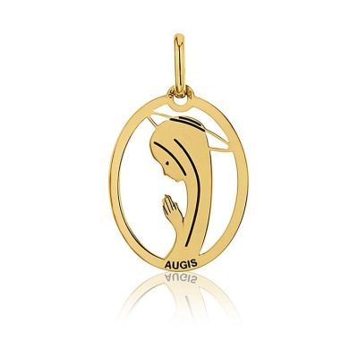 Médaille ronde de “la Vierge au voile” AUGIS