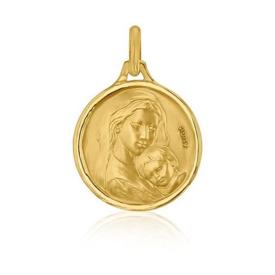 Médaille ronde de “la Vierge à l’enfant” AUGIS